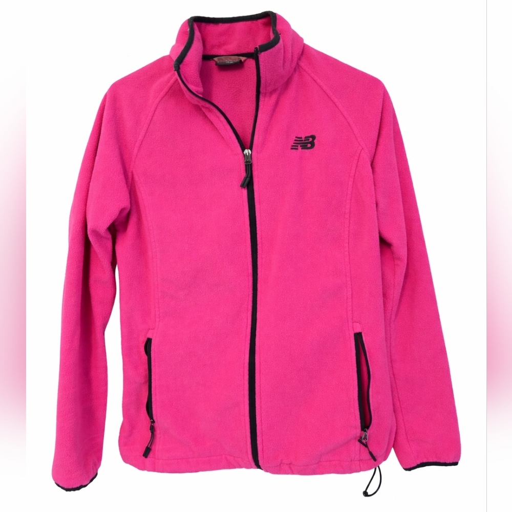 New Balance Womens Med. Pink Fleece Jacket